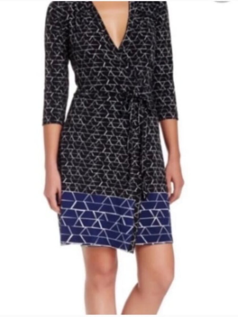 ⭐️ 5 for 20$! ⭐️ Max Studio Geometric Pattern Wrap Dress